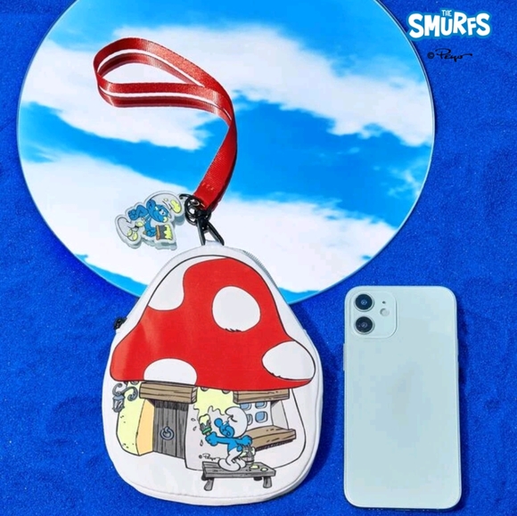 The Smurfs Cartoon Print Coin Purse - Picture 8 of 9